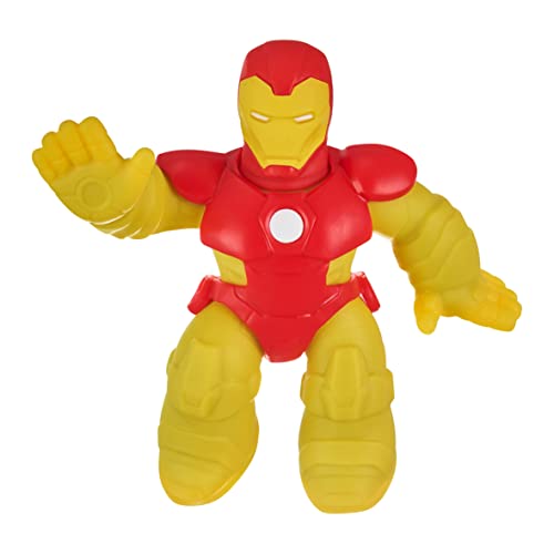 Heroes of Goo Jit Zu Marvel Hero Pack The Invincible Iron Man – Gooey 11,4 cm groß Idealer Geburtstag für Jungen Superheldenspielzeug von Heroes of Goo Jit Zu