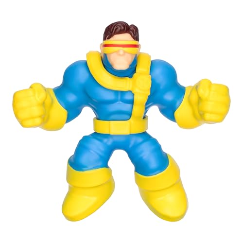 Heroes of Goo Jit Zu Marvel Studios X-Men '97 Cyclops dehnbare Actionfigur, mit metallisch-rheoskopischer X-Gen-Füllung, Stretch-Zyklopen bis zu 3-mal seiner Größe von Heroes of Goo Jit Zu