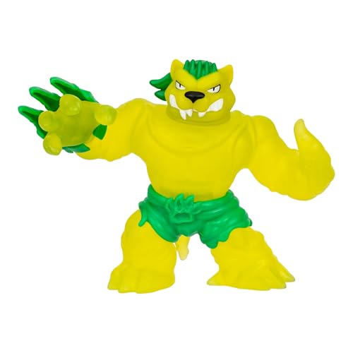 Heroes of Goo Jit Zu Meteor Madness Jagooar-Actionfigur, dehnbar, mit einzigartiger elastischer Schleimfüllung & Meteor-Kampfhandschuh, haptisches Spielzeug, bis auf die dreifache Größe dehnbar von Heroes of Goo Jit Zu