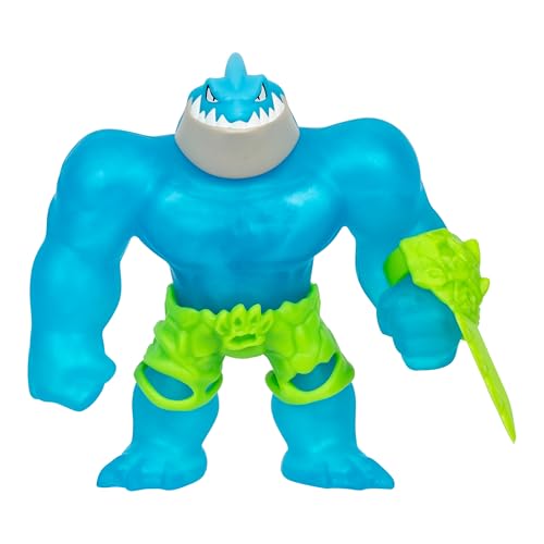 Heroes of Goo Jit Zu Meteor Madness Thrash-Actionfigur, dehnbar, mit einzigartiger biegsamer Schleimfüllung & Meteor-Kampfhandschuh, haptisches Spielzeug, bis auf die dreifache Größe dehnbar von Heroes of Goo Jit Zu