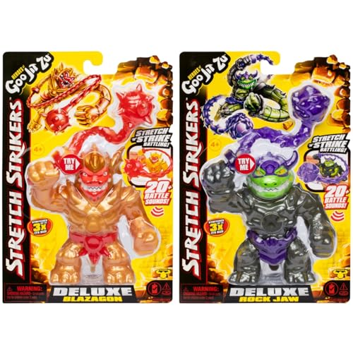 Heroes of Goo jit Zu Stretch Strikers Deluxe Actionfiguren – für Kinder ab 4 Jahren Heroes of Goo jit Zu Stretch Strikers Deluxe Actionfiguren – für Kinder ab 4 Jahren von Heroes of Goo Jit Zu