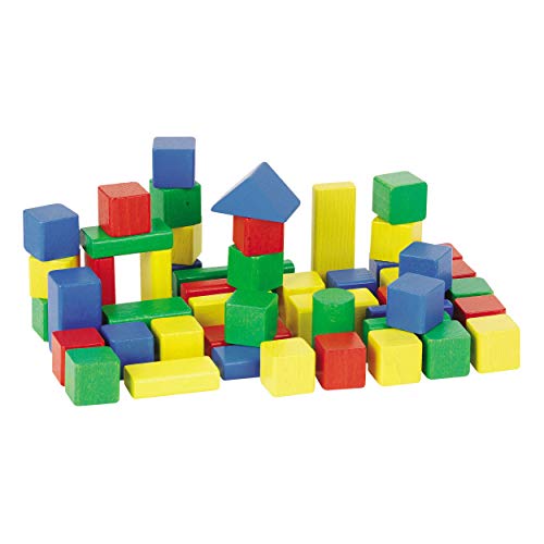 Eichhorn 100021252 50 bunte Holzbausteine, FSC 100% zertifiziertes Buchenholz, Motorikspielzeug geeignet für Kinder ab 1 Jahr Eichhorn 100021252 50 bunte Holzbausteine, FSC 100% zertifiziertes Buchenholz, Motorikspielzeug geeignet für Kinder ab 1 Jahr von Eichhorn