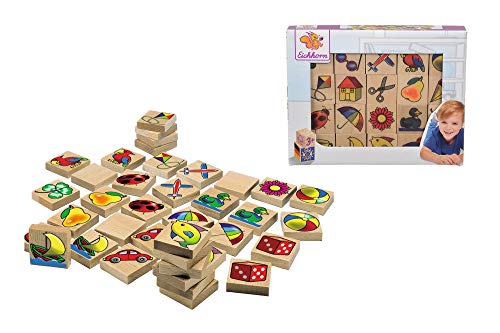 Eichhorn/Heros 100072402 - Holz Bilder-Memo Spiel, 40-teilig, mit 20 verschiedenen Motiven, aus Buchenholz - Made in Germany Eichhorn/Heros 100072402 - Holz Bilder-Memo Spiel, 40-teilig, mit 20 verschiedenen Motiven, aus Buchenholz - Made in Germany von Eichhorn