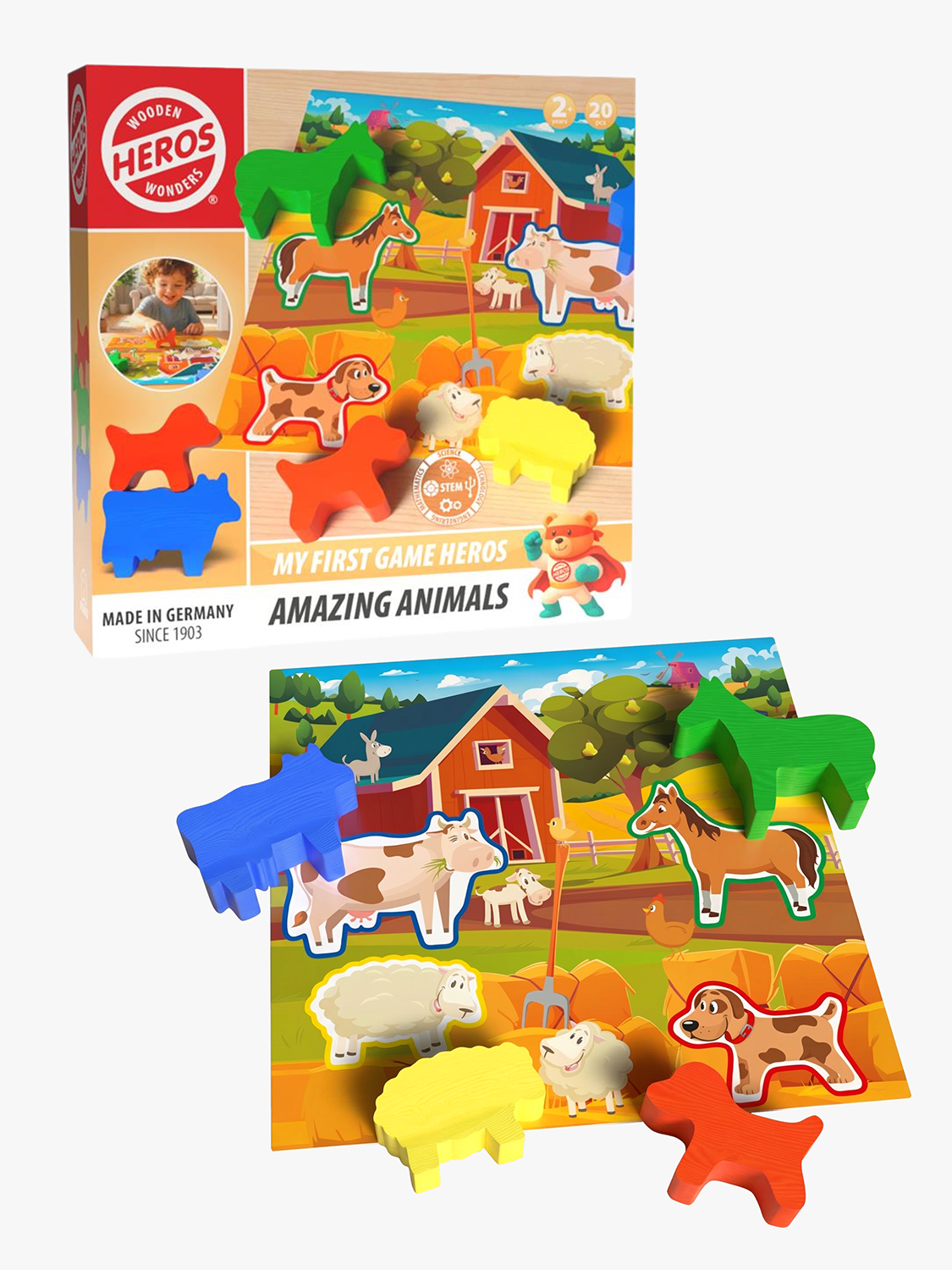 Heros Mein Erstes Spiel Amazing Animals Heros Mein Erstes Spiel Amazing Animals von Heros