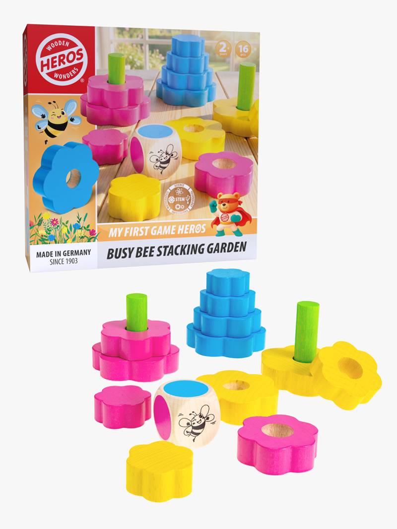 Heros Mein Erstes Spiel Busy Bee Stacking Garden Heros Mein Erstes Spiel Busy Bee Stacking Garden von Heros