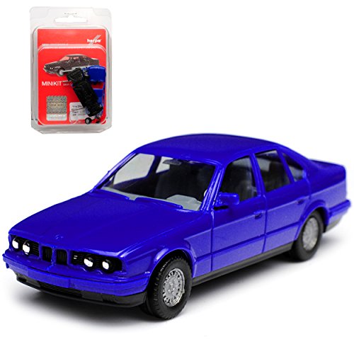 B*M*W 5er E34 Limousine Blau 1987-1996 Bausatz Kit H0 1/87 Herpa Modell Auto mit individiuellem Wunschkennzeichen B*M*W 5er E34 Limousine Blau 1987-1996 Bausatz Kit H0 1/87 Herpa Modell Auto mit individiuellem Wunschkennzeichen von Herpa B-M-W