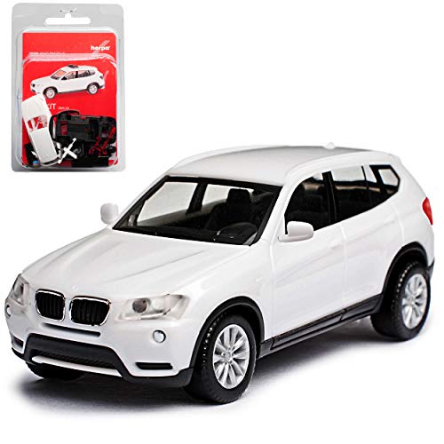 B-M-W X3 F25 Weiss SUV 2. Generation 2010-2017 Kit Bausatz H0 1/87 Herpa Modell Auto B-M-W X3 F25 Weiss SUV 2. Generation 2010-2017 Kit Bausatz H0 1/87 Herpa Modell Auto von Herpa B-M-W
