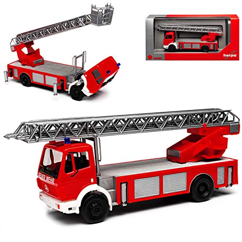 Mercedes-B SK 88 Feuerwehr Drehleiter H0 1/87 Herpa Modell Auto mit individiuellem Wunschkennzeichen Mercedes-B SK 88 Feuerwehr Drehleiter H0 1/87 Herpa Modell Auto mit individiuellem Wunschkennzeichen von Herpa Mercedes-Benz