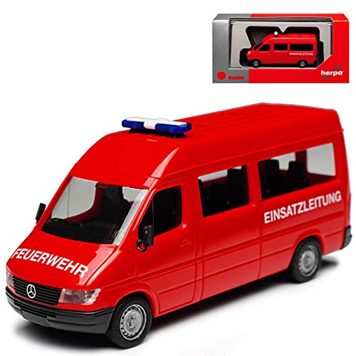 Mercedes-B Sprinter Bus Einsatzleitung Feuerwehr 1. Generation 1995-2006 H0 1/87 Herpa Modell Auto mit individiuellem Wunschkennzeichen Mercedes-B Sprinter Bus Einsatzleitung Feuerwehr 1. Generation 1995-2006 H0 1/87 Herpa Modell Auto mit individiuellem Wunschkennzeichen von Herpa Mercedes-Benz