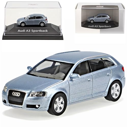 A-U-D-I A3 A 3 Sportback Silber Ho H0 1/87 Herpa Modellauto Modell Auto A-U-D-I A3 A 3 Sportback Silber Ho H0 1/87 Herpa Modellauto Modell Auto von Herpa Miniaturmodelle GmbH