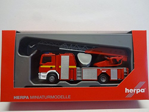 herpa 092999 beliebte neutrale Feuerwehr Wird durch eine Rosenbauer Drehleiter XS mit dem bekannten Design ergänzt von herpa