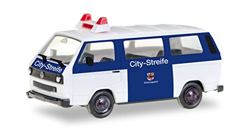 herpa 093101 VW T3 Bus Citystreife Leverkusen, Fahrzeug herpa 093101 VW T3 Bus Citystreife Leverkusen, Fahrzeug von herpa