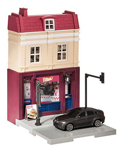 Herpa 800068 Fahrzeug City: Döner-Imbiss BMW X6 zum Basteln, Spielen und als Geschenk, Mehrfarbig von herpa