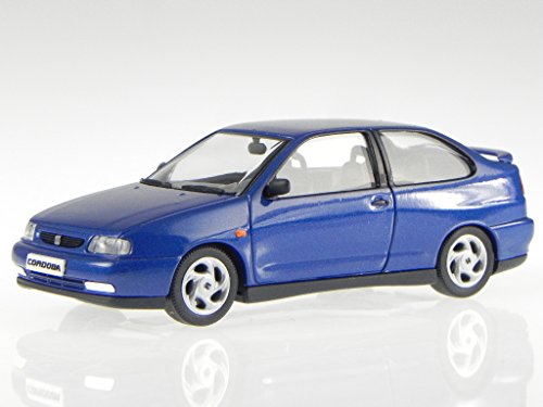 Seat Cordoba SX 3-Türer 1. Generation 1997 blau Modellauto Herpa 1:43 von Herpa Miniaturmodelle GmbH