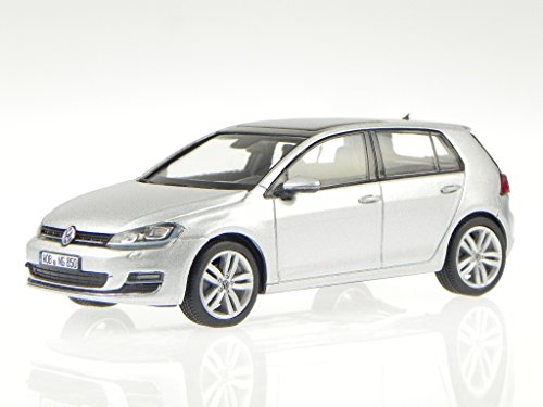 VW Golf 7 4-door 2013 reflex silber Modellauto Herpa 1:43 von Herpa Miniaturmodelle GmbH