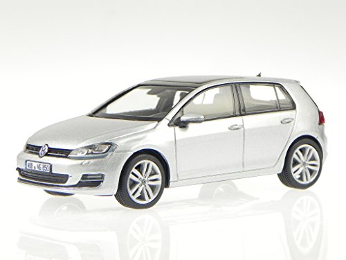 VW Golf 7 4-Door 2013 Reflex Silber Modellauto Herpa 1:43 von Herpa Miniaturmodelle GmbH