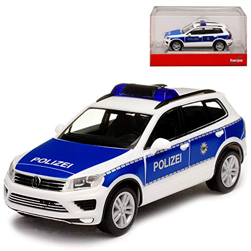 Volkwagen Tuoareg II 2 Bundes Polizei 2010-2018 H0 1/87 Herpa Modell Auto mit individiuellem Wunschkennzeichen Volkwagen Tuoareg II 2 Bundes Polizei 2010-2018 H0 1/87 Herpa Modell Auto mit individiuellem Wunschkennzeichen von Herpa VW