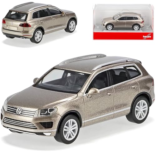 Volkwagen Tuoareg II Sand Gold Beige Metallic 2. Generation Ab 2010 Ab Modell Facelift 2014 H0 1/87 Herpa Modell Auto Volkwagen Tuoareg II Sand Gold Beige Metallic 2. Generation Ab 2010 Ab Modell Facelift 2014 H0 1/87 Herpa Modell Auto von Herpa VW