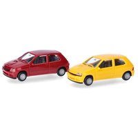 HERPA 012171-002 MiniKit: Renault Clio 16V, Jaune/Rouge Etrusque HERPA 012171-002 MiniKit: Renault Clio 16V, Jaune/Rouge Etrusque von Herpa