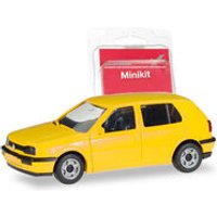HERPA 012355-007 1:87 HERPA MiniKit: VW Golf III 4-türig, gelb von Herpa