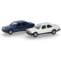HERPA 012409-009 1:87 MiniKit: Mercedes-Benz 190E, 2er Set, Blau / Classicweiß HERPA 012409-009 1:87 MiniKit: Mercedes-Benz 190E, 2er Set, Blau / Classicweiß von Herpa