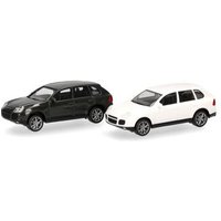 HERPA 012836-002 1:87 MiniKit: Porsche Cayenne Turbo, british racing green/sandweiß HERPA 012836-002 1:87 MiniKit: Porsche Cayenne Turbo, british racing green/sandweiß von Herpa