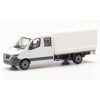 HERPA 013499 1:87 Minikit Mercedes-Benz Sprinter neue Doppelkabine mit Pritsche von Herpa