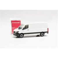 HERPA 013871 1:87 MiniKit: Mercedes-Benz Sprinter `18 Kasten Flachdach, weiß von Herpa