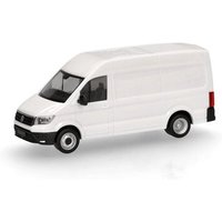 HERPA 014038 1:87 Herpa MiniKit: Volkswagen (VW) Crafter Kasten HD mit Zwillingsbereifung, weiß von Herpa