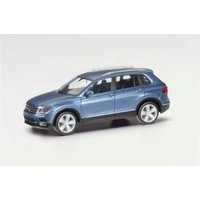 HERPA 038607-006 1:87 VW Tiguan, Nightshade Blue Metallic von Herpa