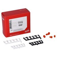 HERPA 054843 1:87 Zubehör: 80 Signallichter orangetransparent mit schwarzen und weißen Sockeln, je 20x groß und klein HERPA 054843 1:87 Zubehör: 80 Signallichter orangetransparent mit schwarzen und weißen Sockeln, je 20x groß und klein von Herpa