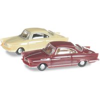 HERPA 065757-003 1:160 PKW-Set NSU Sport Prinz, grünbeige / weinrot HERPA 065757-003 1:160 PKW-Set NSU Sport Prinz, grünbeige / weinrot von Herpa