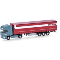 HERPA 066860 1:160 Scania R TL Gardinenplanen-Sattelzug "Planzer" HERPA 066860 1:160 Scania R TL Gardinenplanen-Sattelzug "Planzer" von Herpa