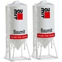 HERPA 076883 1:87 Zubehör 2 x Standsilo 22,5m³ "BauMit" HERPA 076883 1:87 Zubehör 2 x Standsilo 22,5m³ "BauMit" von Herpa