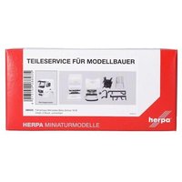 HERPA 086035 1:87 Teileservice: Fahrerhaus Mercedes-Benz Actros M, weiß (2 Stück) von Herpa
