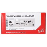 HERPA 086264 1:87 Teileservice: Fahrerhaus Mercedes-Benz Actros L ProCabin Gigaspace, weiß (2 Stück) von Herpa