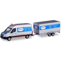HERPA 095068 1:87 Volkswagen Crafter Kasten Hochdach mit Tandem-Koffer-Anhänger "SABA Transportservice" HERPA 095068 1:87 Volkswagen Crafter Kasten Hochdach mit Tandem-Koffer-Anhänger "SABA Transportservice" von Herpa