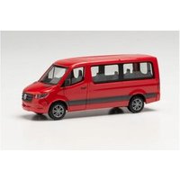 HERPA 096478 1:87 Mercedes-Benz Sprinter ‘18 Bus Flachdach, feuerrot HERPA 096478 1:87 Mercedes-Benz Sprinter ‘18 Bus Flachdach, feuerrot von Herpa