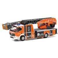 HERPA 097604 1:87 Mercedes-Benz Atego Drehleiter mit Gerätekasten "Feuerwehr Gersthofen" von Herpa