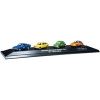 HERPA 101882 1:87 Olympische Spiele München Classic Tour 2012, 4er PC Vitrine von Herpa