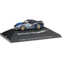 HERPA 101981 1:87 Porsche 911 Turbo "Mattlook Edition 3" von Herpa