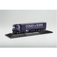 HERPA 122108 1:87 Scania CS 20 HD Gardinenplanen-Sattelzug "Coles & Sons" HERPA 122108 1:87 Scania CS 20 HD Gardinenplanen-Sattelzug "Coles & Sons" von Herpa
