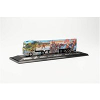 HERPA 122160 1:87 Scania CS 20 HD Kühlkoffer-Sattelzug „HERPA Weltgeschichte Nr. 7.1 / Die Wikinger“ von Herpa
