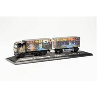 HERPA 122207 1:87 MAN TGX GM Getränkekoffer-Hängerzug „Pyraser II / Thoma Transporte“ von Herpa