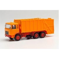 HERPA 13833 1:87 HERPA MiniKit: Roman Diesel Pressmüllwagen, orange von Herpa