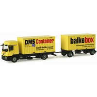 HERPA 155014 1:87 Mercedes-Benz Actros L 08 Container-Hängerzug "DMS-Balke" HERPA 155014 1:87 Mercedes-Benz Actros L 08 Container-Hängerzug "DMS-Balke" von Herpa