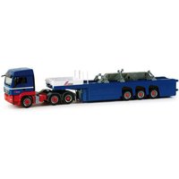HERPA 155618 1:87 MAN TGS LX Betonfertigteile-Sattelzug mit Ladung 4 Hausteile "Riwatrans" HERPA 155618 1:87 MAN TGS LX Betonfertigteile-Sattelzug mit Ladung 4 Hausteile "Riwatrans" von Herpa