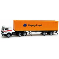 HERPA 159258 1:87 Mercedes-Benz S Container-Sattelzug "Schmid / Hapag Lloyd" HERPA 159258 1:87 Mercedes-Benz S Container-Sattelzug "Schmid / Hapag Lloyd" von Herpa