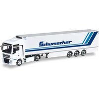 HERPA 306263 1:87 MAN TGX XXL Euro6 Kühlkoffer-Sattelzug "Spedition Schumacher" von Herpa