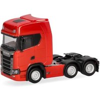 HERPA 307543-005 1:87 Scania CS 20 HD Zugmaschine 3achs (6x2), rot von Herpa